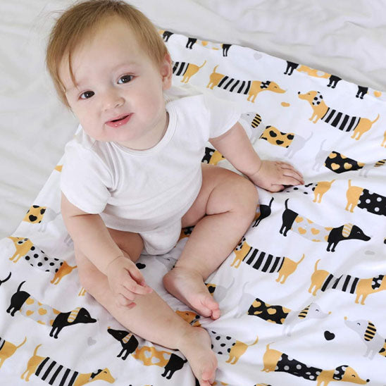 couverture bebe polaire touchant