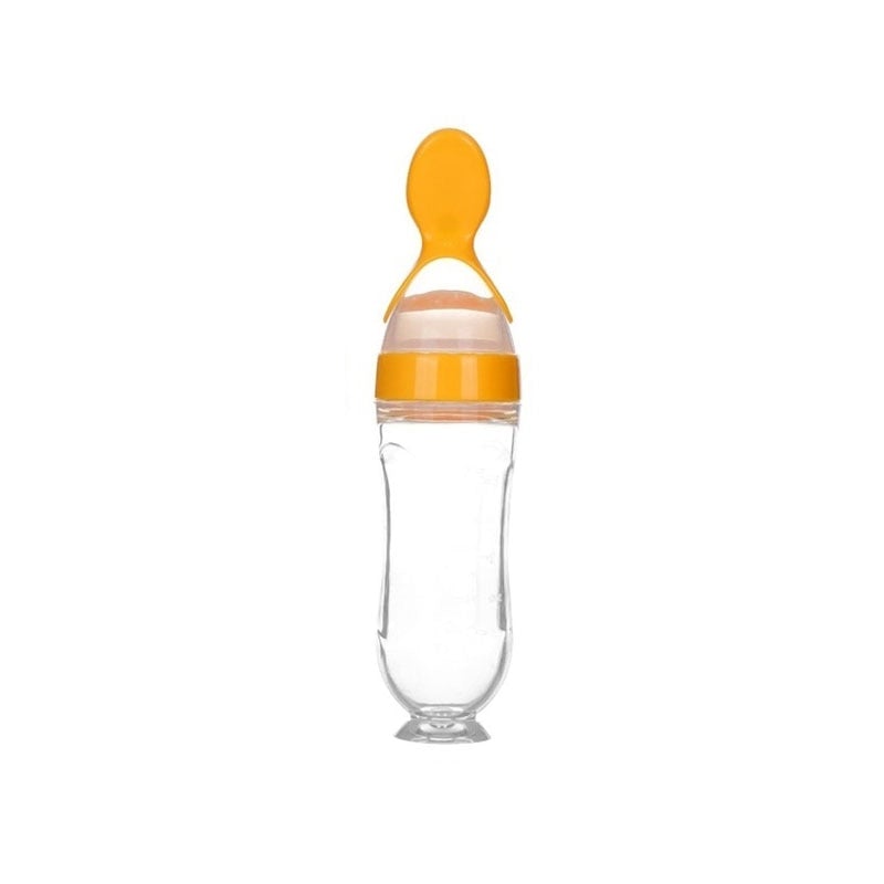 Biberon avec cuillère pour nouveau - né | EasyBottle™ - Bébé en croissance