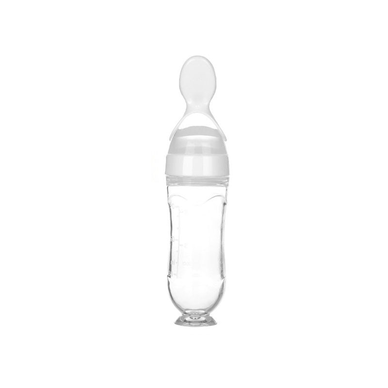 Biberon avec cuillère pour nouveau - né | EasyBottle™ - Bébé en croissance