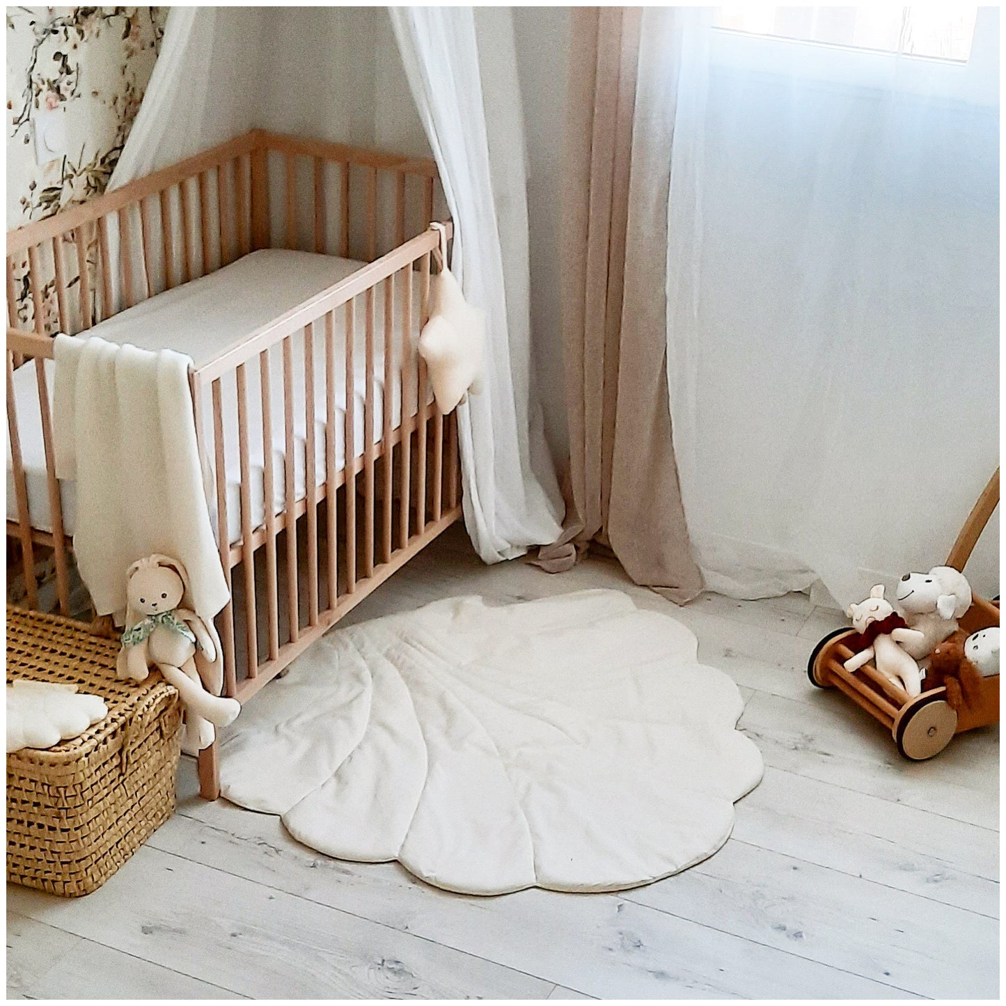 Tapis chambre bebe - Nordic shell™