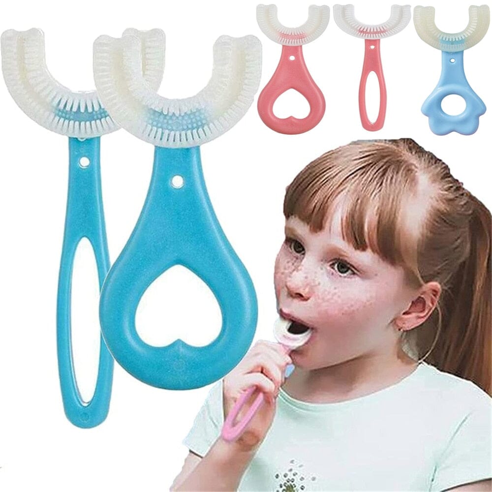 U360°Teeth™ - Brosse à dents 2.0 | Enfants - Bébé en croissance